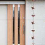 8.5Ft Copper Rain Chain with Lotus Design