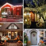 Lighted Solar House Numbers for Outdoor Use