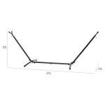 2-Person Portable Heavy Duty Hammock Stand