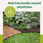 Easy Landscape Edging Kit for Outdoor Gardens