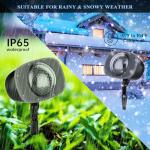 Snowfall Projector Lights for Christmas Decorations