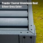 Domi 10x13FT Adjustable Aluminum Pergola for Outdoors