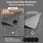 Grey Fluffy Shag Area Rug for Home Decor