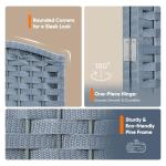 Folding 8-Panel Outdoor Privacy Screen for Any Space