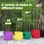 10-Pack Bamboo Trellis for Climbing Plants