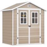 DWVO 6x4.4 FT Outdoor Plastic Storage Shed