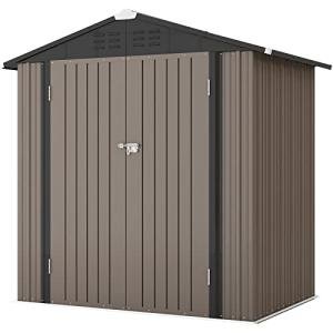 Patiowell 6x4 FT Outdoor Garden Storage Shed
