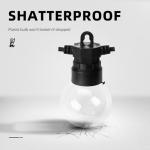 PURPLE LEAF Louvered Pergola w/Light 10' x 12' Aluminum Outdoor Pergola, Adjustable Louvers Roof, Integrated Drainage System 70 Mph High Wind Resistant Small Pergolas for Patio Deck Porch Yard