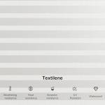 PURPLE LEAF Louvered Pergola 94AS 10' x 14' Outdoor Aluminum Pergola with Shade Screen Adjustable Roof for Deck Backyard Grey Hardtop Gazebo, 1 Long Side