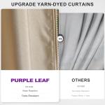 PURPLE LEAF 10’ X 14' Hardtop Gazebo Outdoor Metal Frame Galvanized Steel Double Roof with Curtains and Nettings for Patio Desk Backyard Bronze