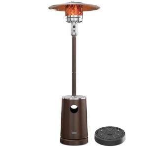 EAST OAK 50,000 BTU Patio Heater with Wheels