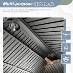 BETISEF 10'x12' Gazebo Hardtop Gazebo, Aluminum Pergola with Double Galvanized Steel Roof, Permanent Outdoor Metal Canopy with Curtain and Netting for Patio, Backyard, Deck,Grey