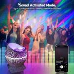 Rossetta Galaxy Projector with Bluetooth Speaker and White Noise