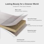 PURPLE LEAF 7 Pieces Outdoor Dining Set Patio Dining Furniture Aluminum Wicker Rattan Patio Table and Chairs Set for Lawn Garden Porch Champagne