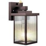 hameso Outdoor Wall Lights for House Exterior, Dusk to Dawn Porch Lights Outdoor, Waterproof Matte Black Front Door Light Fixture & Garage Lighting with Wall Mount Sconce(Oil-Rubbed Bronze)