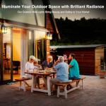 hameso Outdoor Wall Lights for House Exterior, Dusk to Dawn Porch Lights Outdoor, Waterproof Matte Black Front Door Light Fixture & Garage Lighting with Wall Mount Sconce(Oil-Rubbed Bronze)