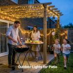 600 LED Waterproof Outdoor String Lights - Warm White