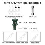 Multi-Colored Waterproof Mini String Lights 20FT