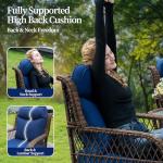 PIZZELLO 4-Piece Outdoor Wicker Furniture Set