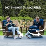 PIZZELLO 4-Piece Outdoor Wicker Furniture Set