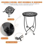 Stylish Weather Resistant Outdoor Side Table