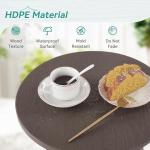 Homenjoy Weather-Resistant Round Outdoor Side Table