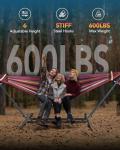 EveryFun Portable Double Hammock with Steel Stand