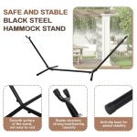 Heavy Duty Adjustable Hammock Stand - 9 Feet