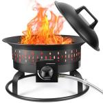 GasBRUH 19-Inch Portable Propane Fire Pit