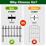 Thealyn Decorative Metal Garden Fence Panels