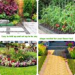 28-Pack Decorative Metal Garden Fence Panels