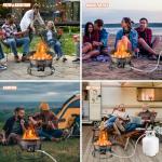 GasBRUH 19-Inch Portable Propane Fire Pit