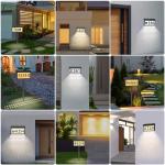 Solar Address Sign with Illuminated House Numbers