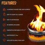 Portable S'mores Fire Pit for Camping & Travel