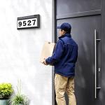 Lighted Solar Address Sign, Waterproof House Numbers