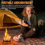 Portable S'mores Fire Pit for Camping & Travel