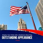 Heavy Duty 3x5 US Flag with Embroidered Stars