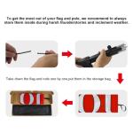 2-Pack Red 8ft Swooper Feather Flags