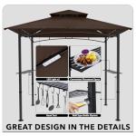 Mastercanopy 8x5 Outdoor BBQ Gazebo Canopy