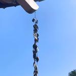 Aifeorzo 8.5 FT Decorative Metal Rain Chain
