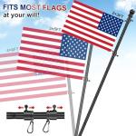 5ft Heavy Duty Tangle-Free Outdoor Flag Pole