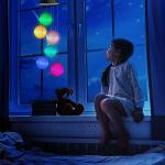 Color Changing Solar Wind Chimes for Outdoors