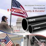 5ft Heavy Duty Tangle-Free Outdoor Flag Pole