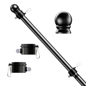 5 FT Tangle-Free Stainless Steel Flag Pole