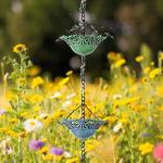Colorful Rain Chain for Garden Downspouts