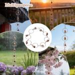 Decorative Metal Rain Chain and Wind Chimes