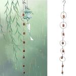 Miskall Decorative Metal Rain Chain for Gardens