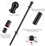 5ft Heavy Duty Tangle-Free Outdoor Flag Pole