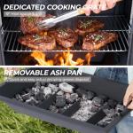 EROMMY 57" Outdoor Wood Burning Fire Pit