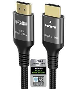 Ubluker 4K 8K Ultra High Speed HDMI Cable